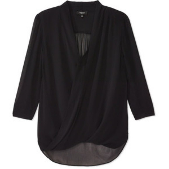 Aritzia Tops - ARITZIA / BABATON / 100% SILK DRAPEY BLOUSE